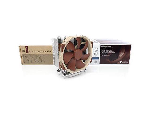 Noctua NH-U14S TR4-SP3, Premium-grade CPU Cooler for AMD sTRX4/TR4/SP3 (140mm, Brown)