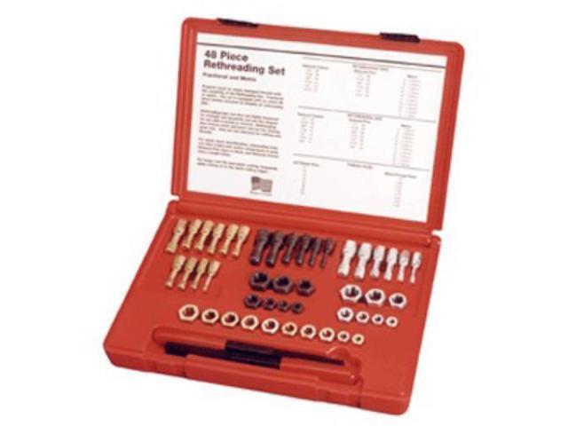 Kastar KAS971 SAE and Metric thread Restorer Kit - 48 Pieces