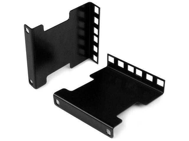 StarTech RDA2U Server Rack Depth Extender - 2U - 4 in / 10 cm - TAA Compliant - Recessed Rack Adapter - Rack Mount Adapter Kit - Network Rack Extender