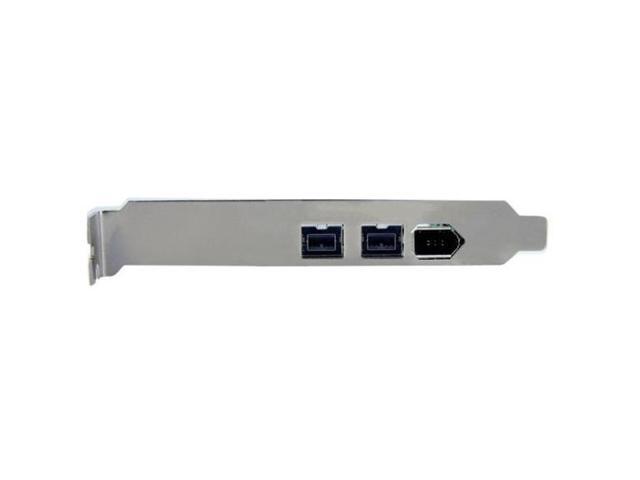 StarTech. com 2 Port FireWire 800 + 1 Port FireWire 400 PCI Express Card Model PEX1394B3