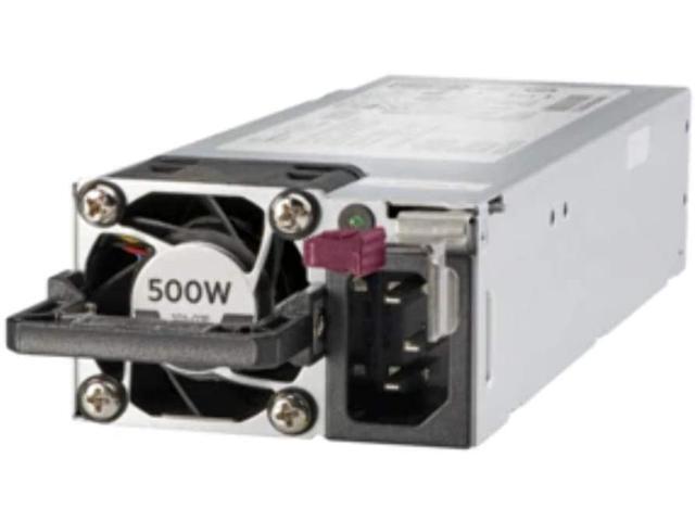HPE 500W Flex Slot Platinum Hot Plug Low Halogen Power Supply Kit - 230 V AC, 380 V DC - 865408-B21