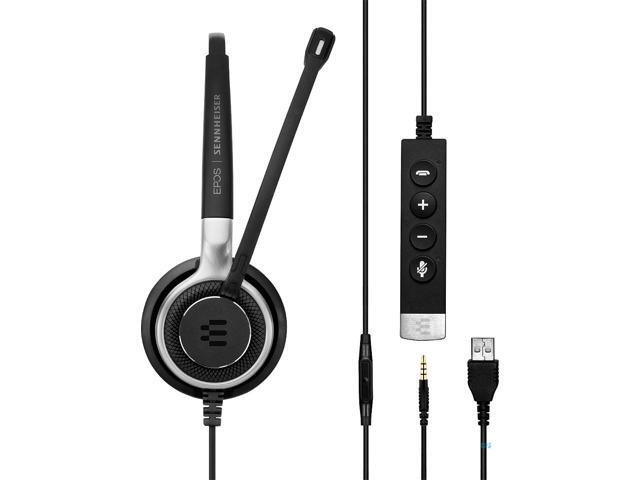 EPOS Sennheiser SC 635 USB (507254) - Single-Sided Business Headset UC Optimized and Skype for Business Certified For Mobile Phone, Tablet,...