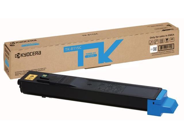 Kyocera KYOTK8117C M8124Cidn - TK8117 Stanted Toner, Cyan