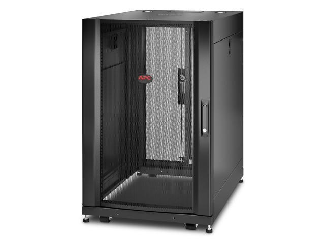 APC NetShelter SX AR3006 18U 600mm Wide x 900mm Deep Server Rack Enclosure with Sides Black