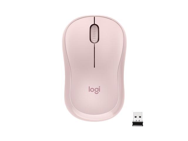 Logitech M220 Silent - Mouse - right and left-handed - optical - 3 buttons - wireless - 2.4 GHz - USB wireless receiver