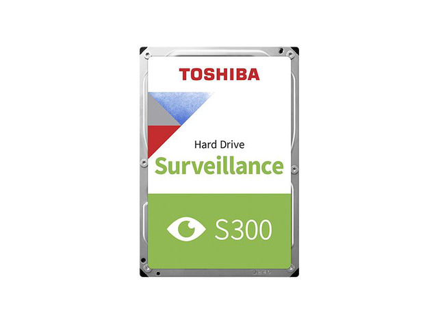 Toshiba S300 Surveillance - Hard drive - 1 TB - internal - 3.5' - SATA 6Gb/s - 5700 rpm - buffer: 64 MB