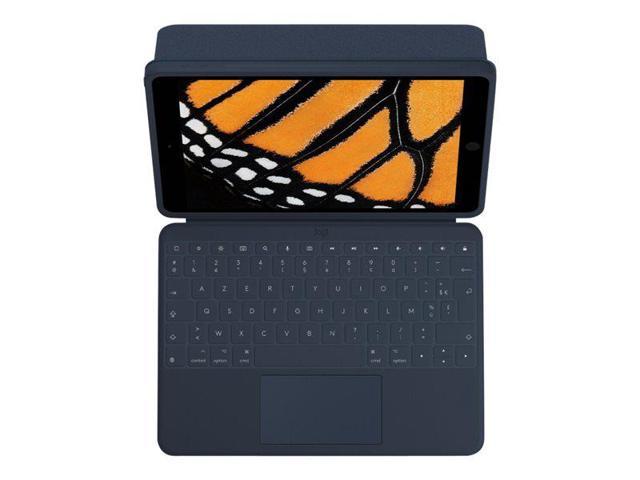 Logitech Rugged Combo 3 Touch Protective Keyboard Case with Trackpad for iPad (7th, 8th & 9th gen)