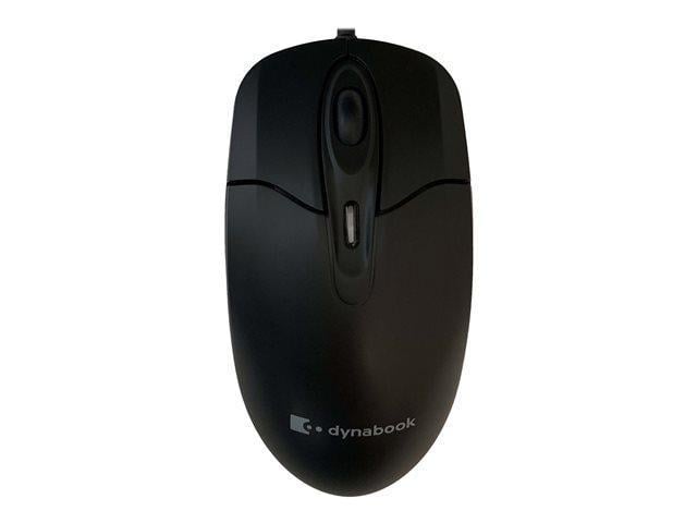 Dynabook U60 - Mouse - optical - wired - black - for Toshiba Satellite Pro C30-K-10Q, Toshiba Tecra A40-K-15G, A50-K-16E