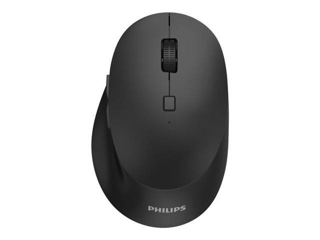 Philips 5000 Series SPK7507B - Mouse - ergonomic - right-handed - optical - 6 buttons - wireless - 2.4 GHz - USB wireles