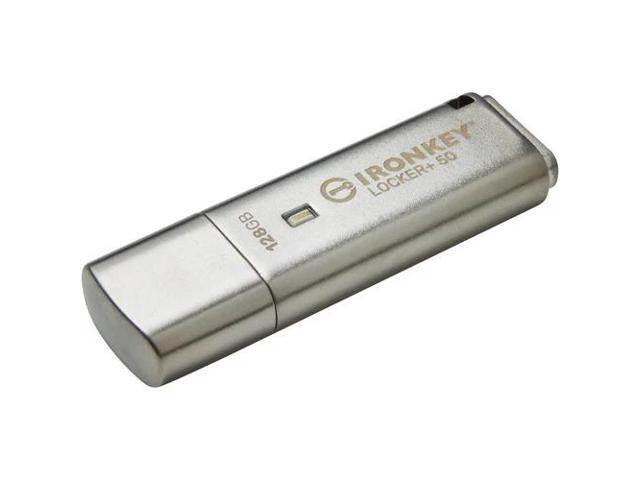 IronKey Locker+ 50 USB Flash Drive IKLP50128GB