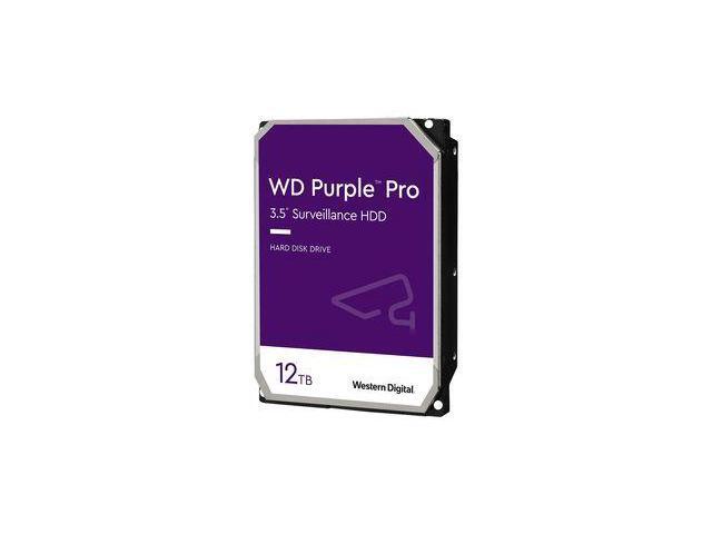 WD Purple Pro WD121PURP 12TB 7200 RPM 256MB Cache SATA 6.0Gb/s 3.5' Internal Hard Drive