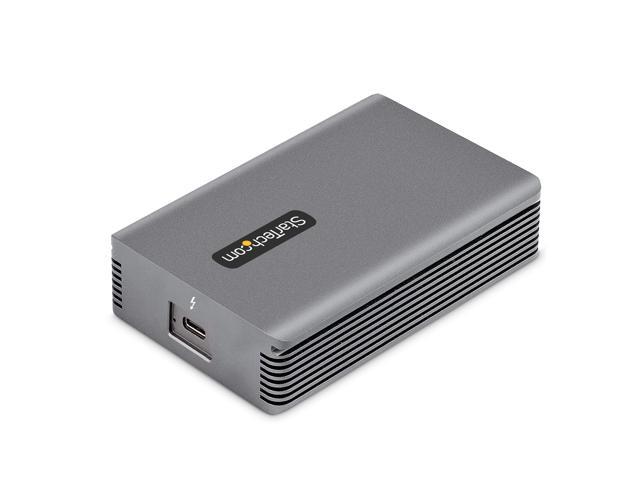 StarTech. com Thunderbolt 3 to Ethernet Adapter, 10GbE, Multi-Gigabit Thunderbolt 3 to RJ45 Network Adapter, TB3/TB4 10GbE NIC