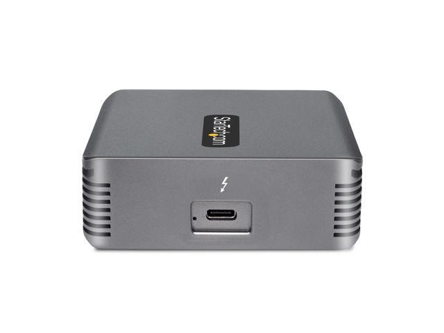 StarTech. com Thunderbolt 3 to Ethernet Adapter, 10GbE, Multi-Gigabit Thunderbolt 3 to RJ45 Network Adapter, TB3/TB4 10GbE NIC