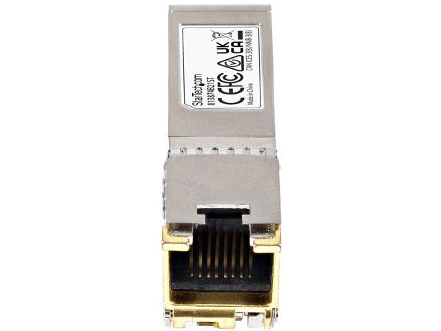 StarTech. com HPE Compatible SFP+ Module, 10GBASE-T RJ45 Copper