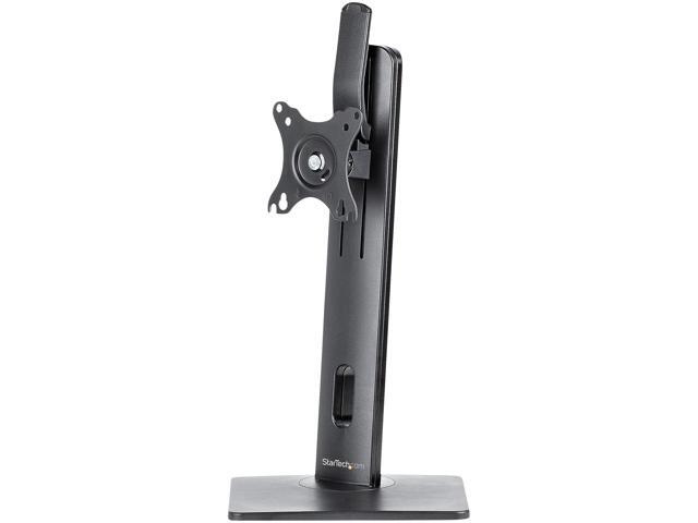 StarTech Free Standing Single Monitor Mount - Height Adjustable Monitor Stand - For VESA Mount Displays up to 32' (15lb/7kg) - Ergonomic Monitor...