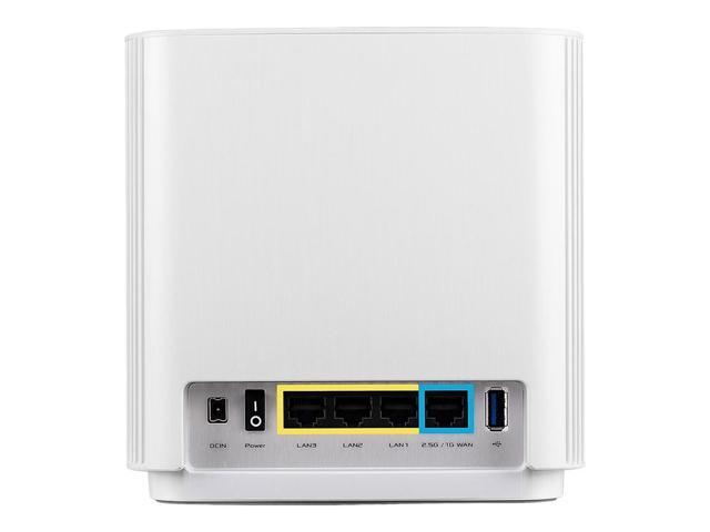 ASUS ZenWiFi AX (XT8) - Wi-Fi system (router) - up to 2,750 sq. ft - mesh - GigE, 2.5 GigE - Wi-Fi 6 - Tri-Band