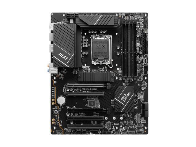 MSI PRO B760-P DDR4 II motherboard Intel B760 LGA 1700 ATX