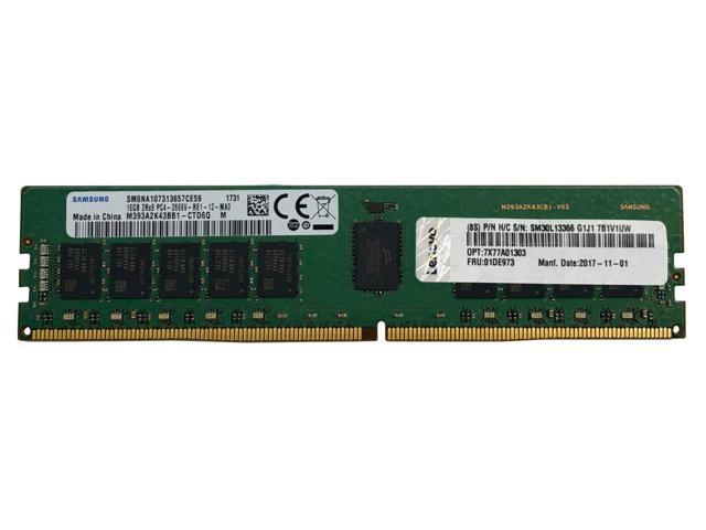 Lenovo 16GB TruDDR4 SDRAM Memory Module - For Server - 16 GB (1 x 16GB) - DDR4-3200/PC4-25600 TruDDR4 - 3200 MHz Dual-rank Memory - 1.20 V - ECC -...