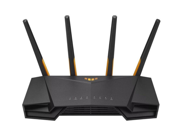ASUS TUF Gaming AX4200 wireless router 2,5 Gigabit Ethernet Dual-band (2.4 GHz / 5 GHz) Black, Orange