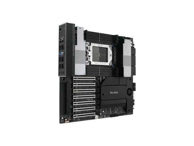 ASUS PRO WS WRX90E-SAGE SE AMD WRX90 Threadripper PRO, 2 x Intel X7100-AT2 dual 10Gb + 1x RTL8211F 1Gb/ USB 3.2 Gen2 x6,