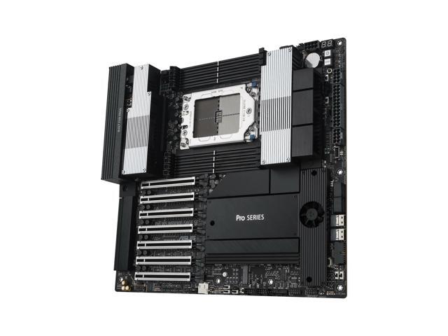 ASUS PRO WS WRX90E-SAGE SE AMD WRX90 Threadripper PRO, 2 x Intel X7100-AT2 dual 10Gb + 1x RTL8211F 1Gb/ USB 3.2 Gen2 x6,