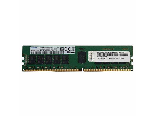 Lenovo 32GB DDR4 SDRAM Memory Module - 32 GB - DDR4-3200/PC4-25600 DDR4 SDRAM - 3200 MHz Dual-rank Memory - 1.20 V - ECC - Registered - 288-pin - DIMM