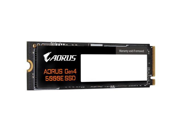 Gigabyte SSD 1.0TB AORUS 5000E 2280 M.2 NVMe Up to 5,000 MB/s 3D TLC NAND Flash