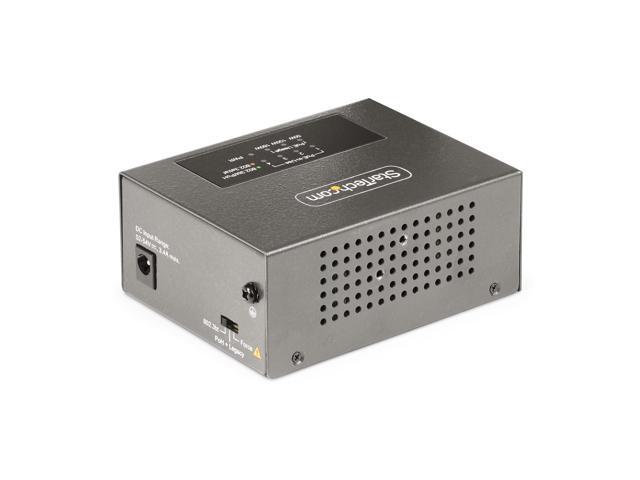 StarTech. com 4-Port Multi-Gigabit PoE++ Injector, 5/2.5/1G Ethernet (NBASE-T), PoE/PoE+/PoE++ (802.3af/802.3at/802.3bt), 160W Power Budget