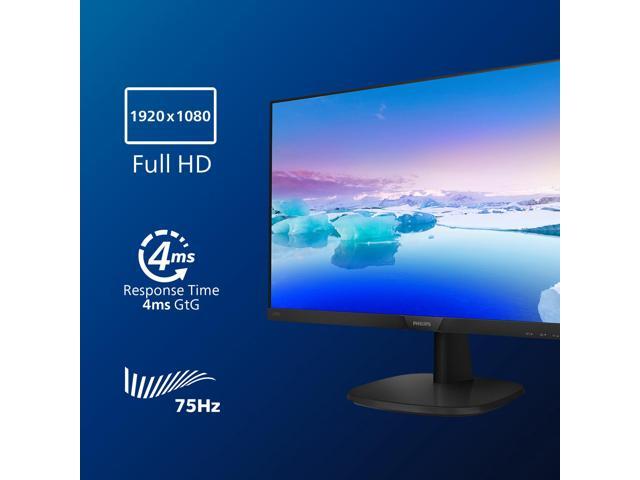 68,6cm/27'' (1920x1080) Philips V-line 5ms 16:9 DVI HDMI VGA LS Full HD Black
