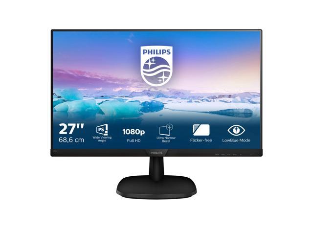 68,6cm/27'' (1920x1080) Philips V-line 5ms 16:9 DVI HDMI VGA LS Full HD Black
