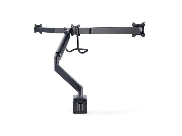 StarTech Desk Mount Triple monitor desk mount with support for up to 27' monitors with height adjustable crossbar