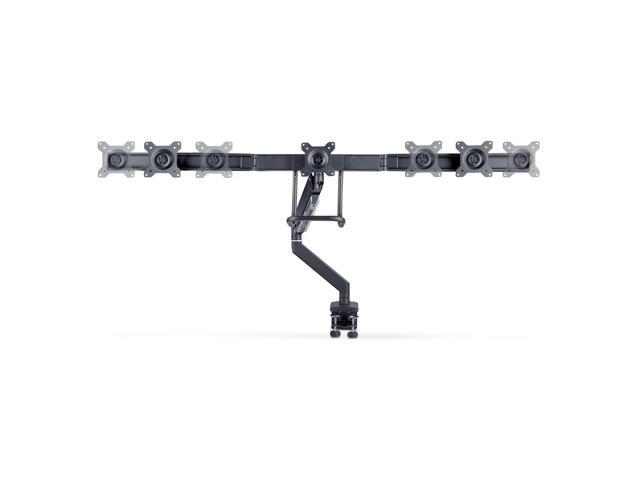StarTech Desk Mount Triple monitor desk mount with support for up to 27' monitors with height adjustable crossbar