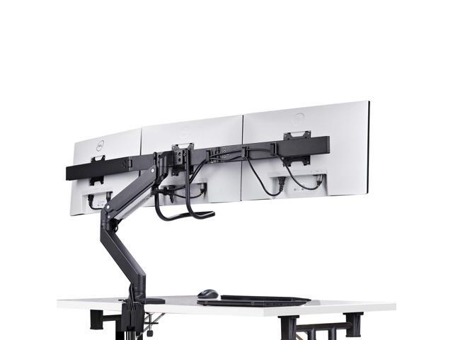 StarTech Desk Mount Triple monitor desk mount with support for up to 27' monitors with height adjustable crossbar