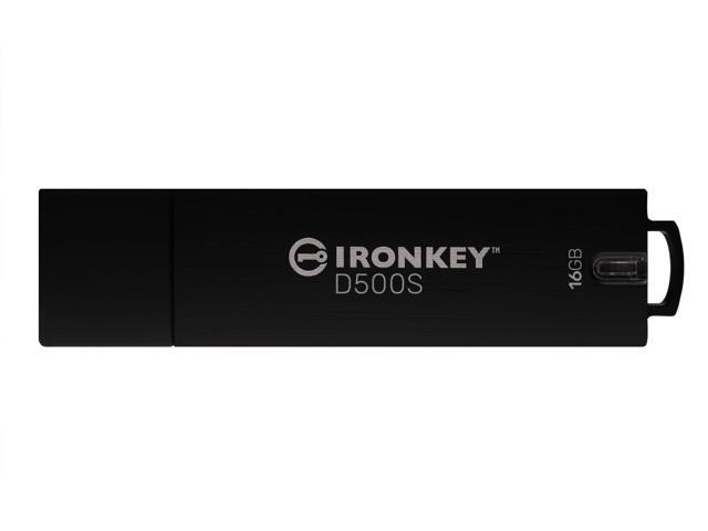 IronKey D500S 16GB USB 3.2 Gen 1 Type A Flash Drive IKD500S16GB