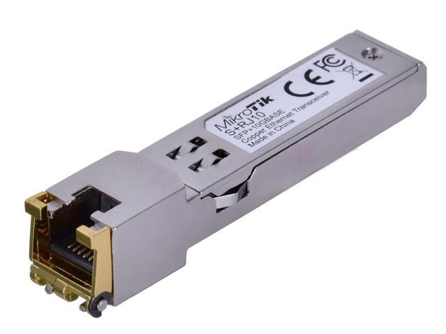 Mikrotik S+RJ10 6-speed RJ-45 Module for up to 10 Gbps