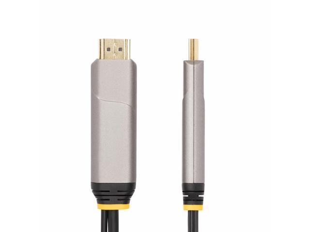 StarTech.com 30ft (9.15m) USB-C to HDMI 2.0 Active Optical Cable (AOC) 4K 60Hz USB Type-C to HDMI Adapter Cable CL3 Rated - image 3