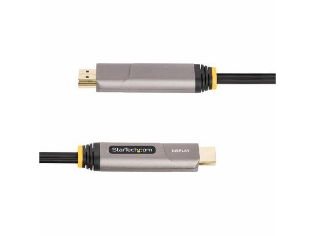StarTech.com 30ft (9.15m) USB-C to HDMI 2.0 Active Optical Cable (AOC) 4K 60Hz USB Type-C to HDMI Adapter Cable CL3 Rated - image 5