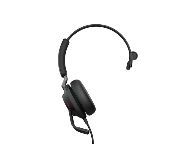 Jabra Evolve2 40 UC Wired Headphones, USB-A, Stereo, Black - Telework Headset for Calls and Music, Enhanced All-Day Comfort, Passive Noise...