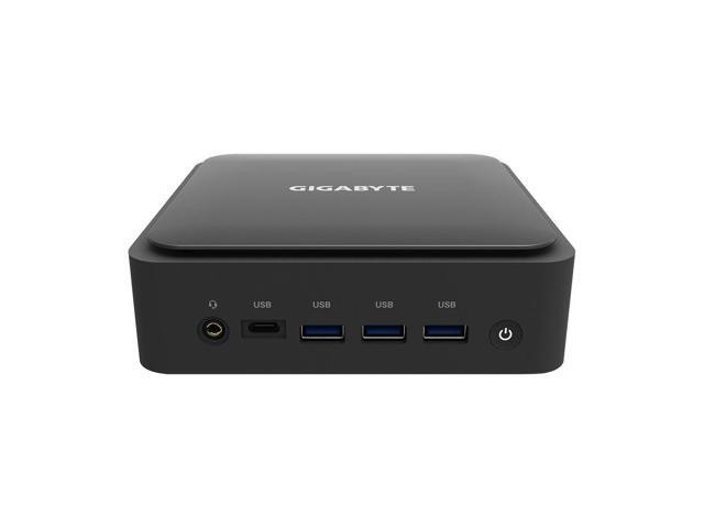 Gigabyte AMD Ryzen 5 5500U 2.1GHz Barebone PC Workstation - Black