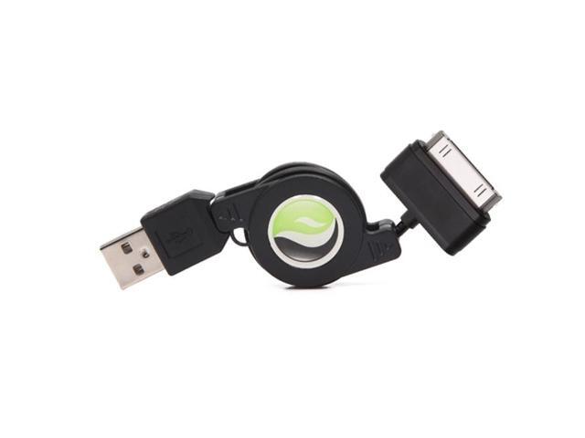 Retractable USB Cable Charge Sync Power Wire Data Cord O8K for Ipod Touch 2nd Gen 3rd Gen 4th Gen Video