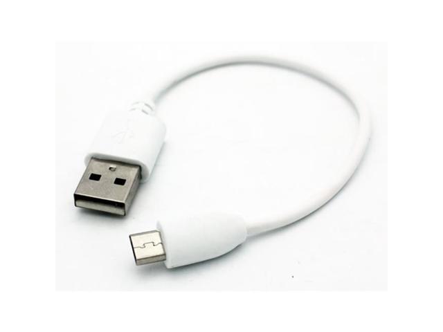 White Short USB Cable Rapid Charger Sync Power Wire Micro-USB Data Cord Supports Compatible With Samsung Galaxy J7 (2018) Refine