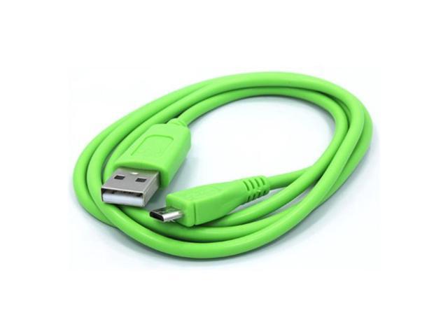 Green 3ft USB Cable Rapid Charger Sync Power Wire Micro-USB Data Cord Supports Compatible With Samsung Galaxy J7 (2018) Refine