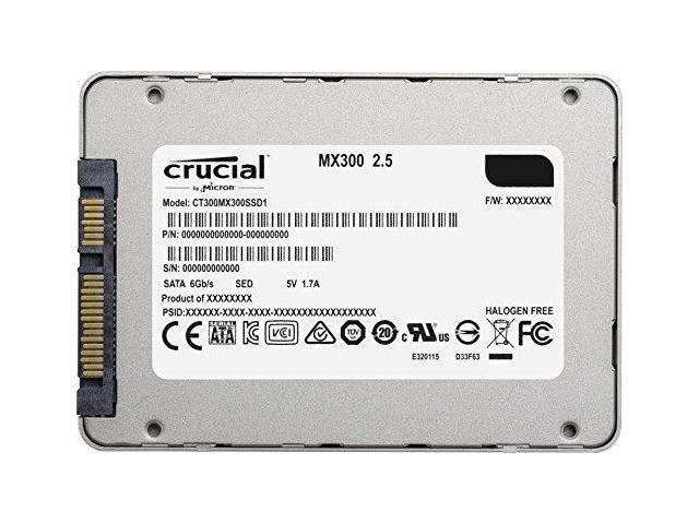 Crucial MX300 525GB 3D NAND SATA 2.5 Inch Internal SSD - CT525MX300SSD1