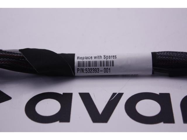 HP 532393-001 Power Cable For Proliant Dl 360 G6 By G7 Servers