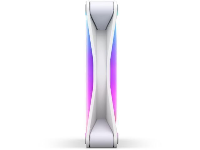 NZXT - F120 Duo RGB 120mm Computer Case Fan with Fluid Dynamic Bearings - White - image 7