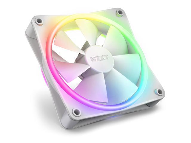 NZXT - F120 Duo RGB 120mm Computer Case Fan with Fluid Dynamic Bearings - White - image 4