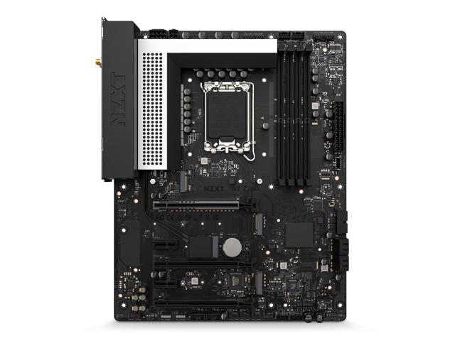 NZXT N7 B650E - N7-B65XT-W1 - AMD B650 chipset (Supports AMD 7000 Series CPUs) - ATX Gaming Motherboard - Integrated Rear I/O Shield - WiFi 6.