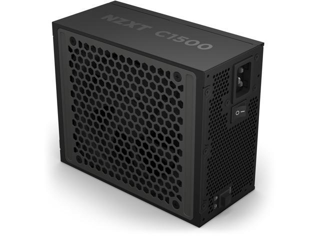 NZXT - C - 1500W ATX 3.1 80 Plus Platinum Fully Modular Power Supply Low-Noise - Black - image 4