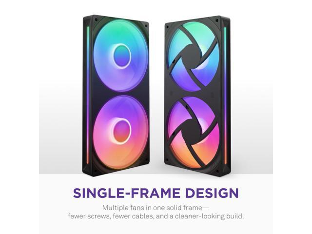 NZXT - Kraken Core RGB 240mm Radiator Liquid Cooler (1 x 240mm Single-Frame Fan) with RGB Pump Cap - Black - image 7