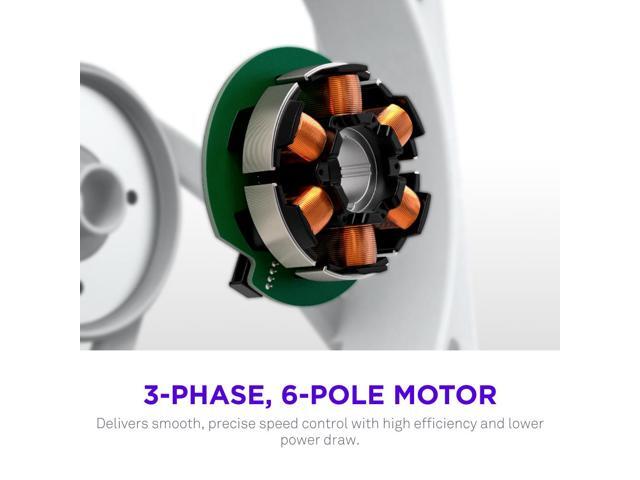 NZXT - F140X Performance Fan - 140mm PWM RGB Computer Case Fan with LCP Frame & Blades - White - image 8